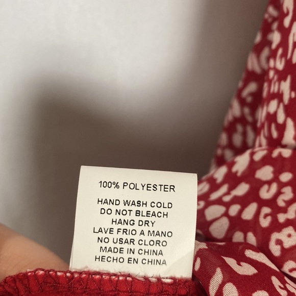 Melody Red and White Capri Midi Dress NWT - Picture 13 of 16